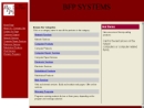 Website Snapshot of BFP SYSTEMS