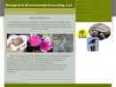 Website Snapshot of Biological & Environmental Consulting LLC