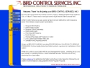 Website Snapshot of BIRD CONTROL SERVICES, INC