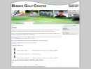 Website Snapshot of Bisbee Golf Center