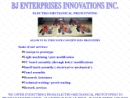 Website Snapshot of BJ Enterprises Innovations Inc.