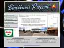 Website Snapshot of Blackburn's Propane, Inc