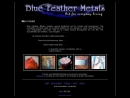 Website Snapshot of Blue Feather Designs