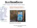 Website Snapshot of Blue Heron Bakery