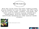Website Snapshot of Blue Sky Cycle Carts