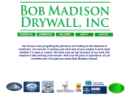 Website Snapshot of Bob Madison Drywall