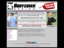 Website Snapshot of Body Cover Design