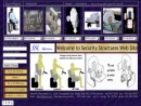 Website Snapshot of SECURITY STRUCTURES
