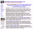 Website Snapshot of BOUNDLESS SECURITY SYSTEMS INC
