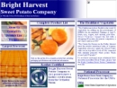 Website Snapshot of Bright Harvest Sweet Potato Co., Inc. (H Q)