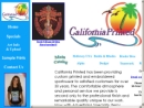 Website Snapshot of California Printed