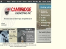 Website Snapshot of Cambridge Engineering, Inc.