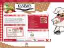 Website Snapshot of Canino's Sausage Co., Inc.