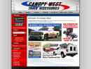 Website Snapshot of Canopy West