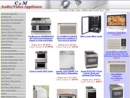Website Snapshot of C AND M AUDIO VIDEO APPLIANCE