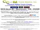 Website Snapshot of C C & M Truck Service Inc
