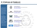 Website Snapshot of C. Cowles & Co.
