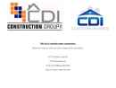Website Snapshot of CDI CONSTRUCTION GROUP, INC.