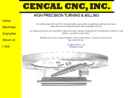 Website Snapshot of CENCAL CNC INC