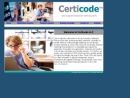 Website Snapshot of CERTICODE, LLC