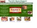 Website Snapshot of Sauer Co., The C. F.