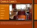Website Snapshot of Chandler Cabinets