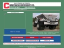 Website Snapshot of Chandler Equipment Co.