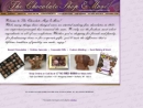 Website Snapshot of Chocolate Shop
