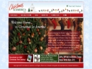 Website Snapshot of Christmas In America