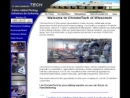 Website Snapshot of Chrometech Of Wisconsin, Inc.