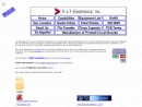 Website Snapshot of K & F Electronic, Inc.