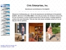 Website Snapshot of Civic Enterprises