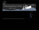 Website Snapshot of Clark Island Boat Works Co.