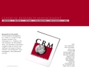 Website Snapshot of CLINICAL RESEARCH MANAGEMENT, INC.