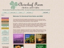Website Snapshot of Cloverleaf Farm Herbs and Gifts