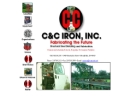 Website Snapshot of C & C Iron, Inc.