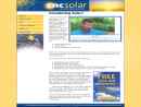 Website Snapshot of CNC SOLAR