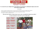 Website Snapshot of Collegiate Uniforms, Inc.