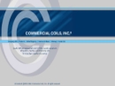 Website Snapshot of Commercial Coils Inc