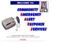 Website Snapshot of Community Emergency Alert Response Services, LLC