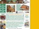 Website Snapshot of Conestoga Log Cabins