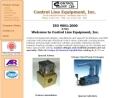 Website Snapshot of Control Line Equipment, Inc.