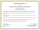 Website Snapshot of Converter Consultants, LLC
