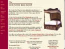 Website Snapshot of Country Bed Shop