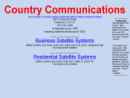 Website Snapshot of COUNTRY COMMUNICATIONS