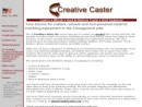 Website Snapshot of Creative Caster, Inc