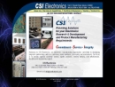 Website Snapshot of C S I Electronics