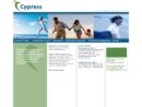 Website Snapshot of Cypress BioScience Inc