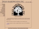Website Snapshot of Dean Hardwoods