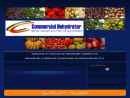 Website Snapshot of Commercial Dehydrator Systems
